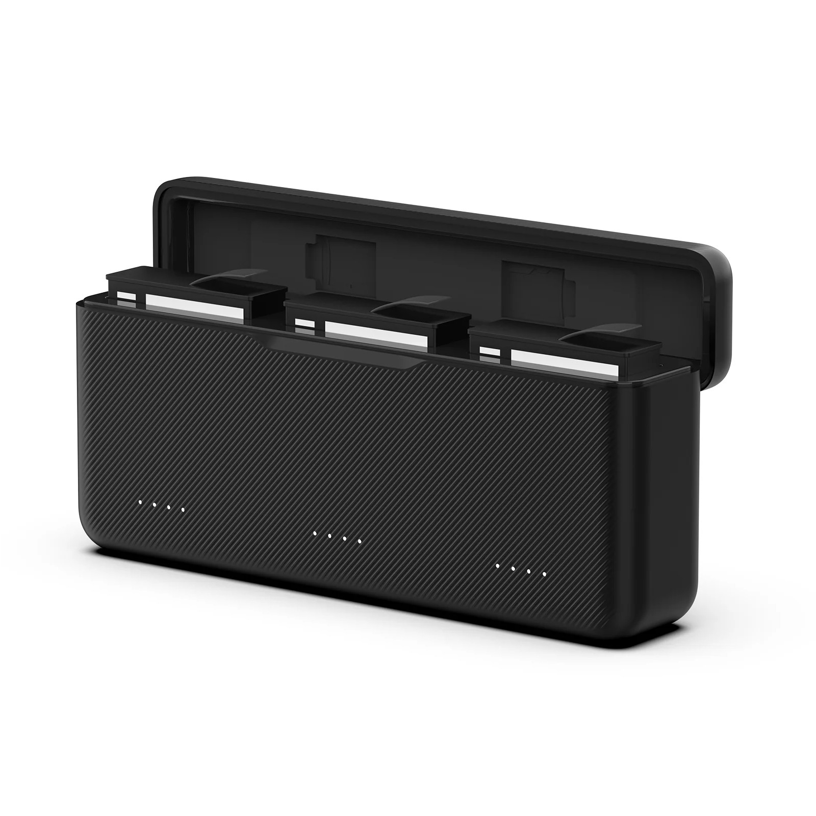 фото зарядка DJI Action 5 Pro три слоти PD3 Telesin S0-BCG-34-TDJ