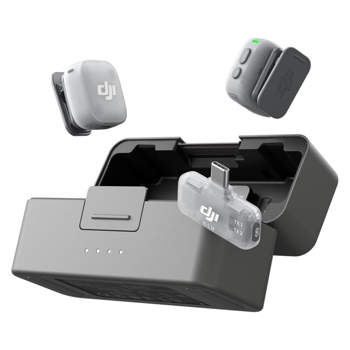 Беспроводной микрофон DJI Mic Mini 2 для смартфонов (2 TX + 1 Mobile RX + Charging Case)