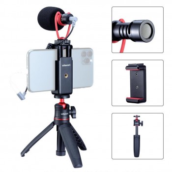 Набор блогера для смартфона Ulanzi Vlogging Super Extension Tripod Handle Outfit (Combo 2)