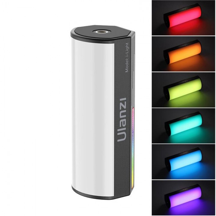 Лампа видеосвет RGB цилиндрическая магнитная Ulanzi I-Light