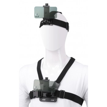 Кріплення на груди та голову для телефону екшн-камери Ulanzi U-Select MP-2