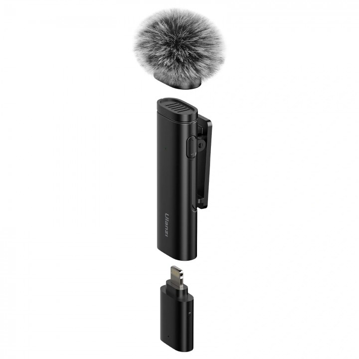 Бездротовий петличний мікрофон для iPhone Ulanzi WM-10 Lightning