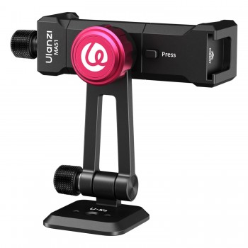 Держатель для телефона на штатив с наклоном и поворотом быстросъемный Uka Ulanzi MA51