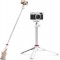 Штатив білий алюмінієвий з кріпленням для смартфона та камери 32-149см Ulanzi MT-44
