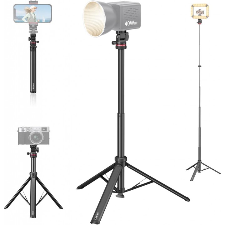 Стійка штатив для освітлення камери компактна туристична 213см Ulanzi MT-80