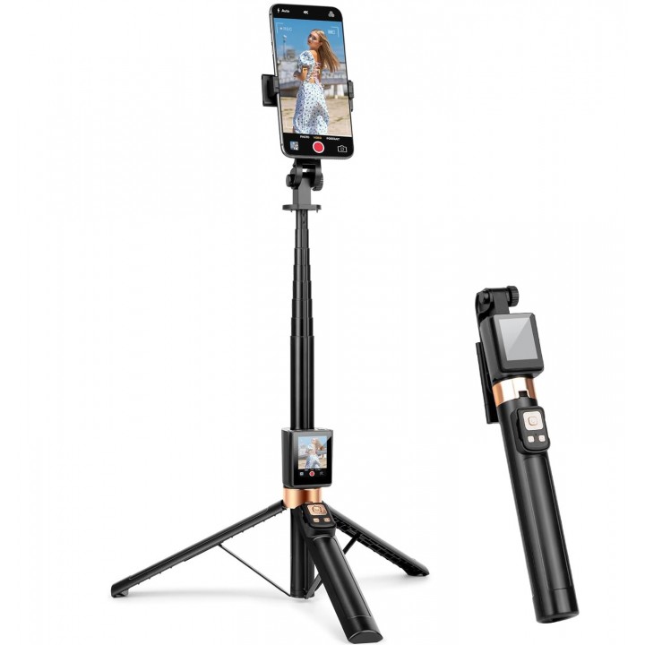 Штатив для телефону з селфі дисплеєм для зйомки стрімів 44-175 AC Prof CL07