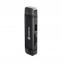Кардридер Type-C USB-A для телефона компьютера SD microSD Ulanzi CR3