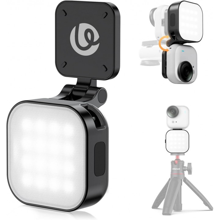 Накамерне світло для Insta360 Go Ultra магнітна лампа 5600K CRI 95+ Ulanzi IN07