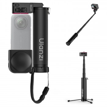 Монопод невидимка Insta360 складаний 17-57см з ковпачком Ulanzi MT98