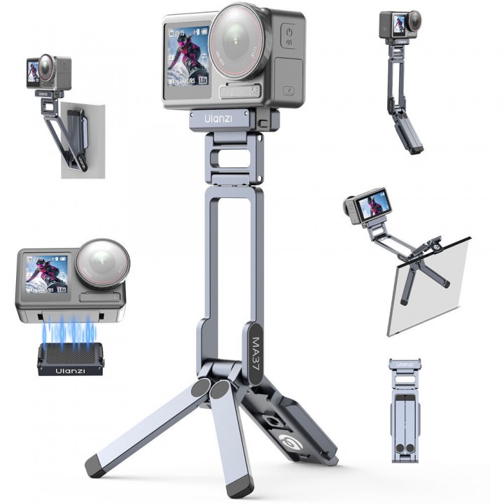 Швидкознімний міні-штатив Ulanzi MA37 S150 для DJI Osmo Action 5 Pro, 4 та 3 (магнітний)