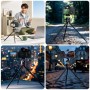 Карбоновий штатив Ulanzi TZ01 для фотоапаратів і смартфонів (2-в-1)