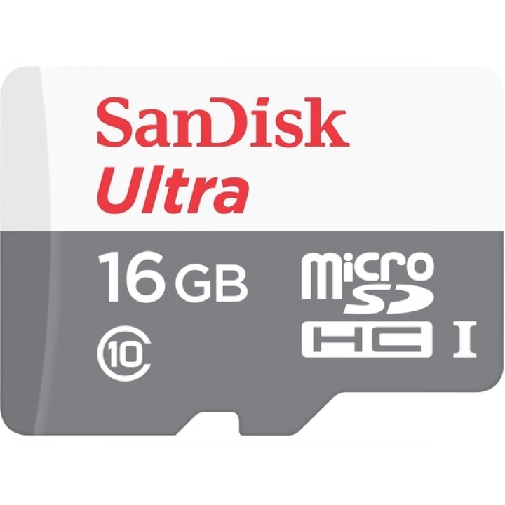 Карта пам'яті  SANDISK ULTRA 16gb microSDHC/microSDXC UHS-I