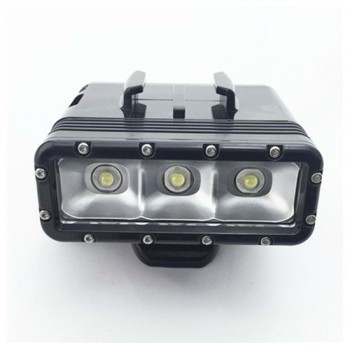 Лампа LED Telesin водонепроницаемая для GoPro Sjcam Xiaomi