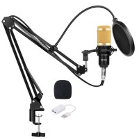 Мікрофон студійний конденсаторний ZEEPIN BM 800 з підставкою