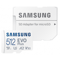 Карта памяти SAMSUNG MICROSDXC 512GB Evo Plus