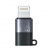 Адаптер Type-C Lightning для мікрофона гарнітури AC Prof 3753