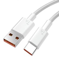 Кабель быстрой зарядки 7А 100Вт 2м Type-C USB Super-Fast Charge QC3.0 AC Prof LP-C7A-2