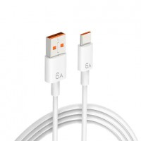 Кабель быстрой зарядки 6А Super Quick Charge Type-C USB 2м AC Prof SC06-2C