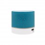 Колонка портативная Bluetooth с подсветкой голубая AC Prof A9-BL