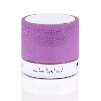 Колонка портативная Bluetooth с подсветкой фиолетовая AC Prof A9-V