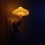 Світильник нічний автоматичний міні гриб у розетку AC Prof 603