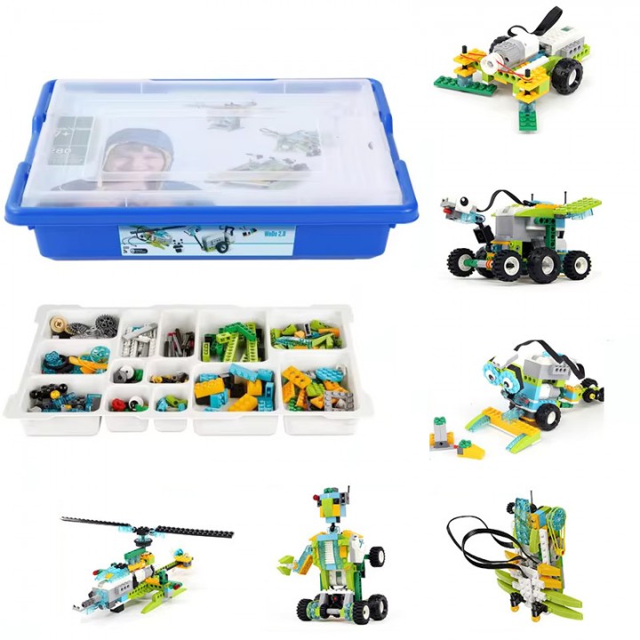 Конструктор навчальний робототехніка 280 деталей WeDo 2.0