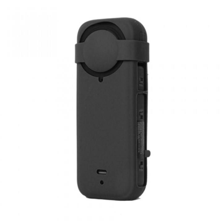 Силиконовый чехол Insta360 X4 с колпачком на линзы AC Prof G1