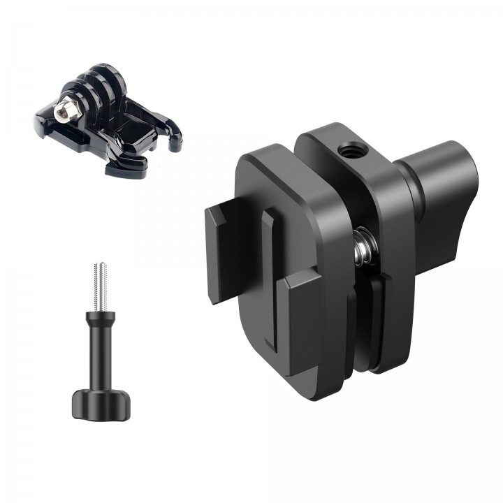 Кріплення затискач вітрове скло мотоцикла Insta360 DJI Action GoPro AC Prof AL46E