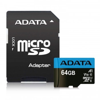Карта пам'яті 64GB microSDXC Class 10 UHS-I A1 ADATA Premier