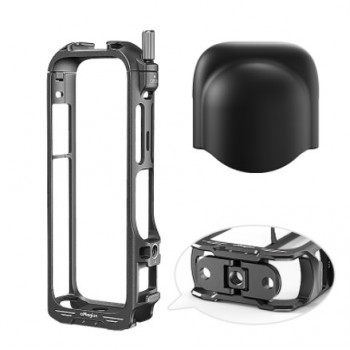 Рамка Insta360 X4 алюминиевая с колпачком на линзы aMagisn AD01