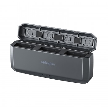Зарядка повербанк GoPro 13 7710мАч быстрая три слота 20Вт PD3 aMagisn AP24