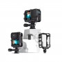 Рамка GoPro 13/12/11/10/9 алюминиевая вертикальная/горизонтальная с колпачком aMagisn AP09