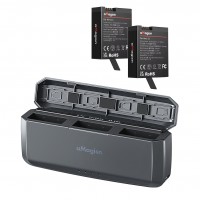 Зарядка повербанк із двома акумуляторами GoPro 13 морозостійкі aMagisn AP2425
