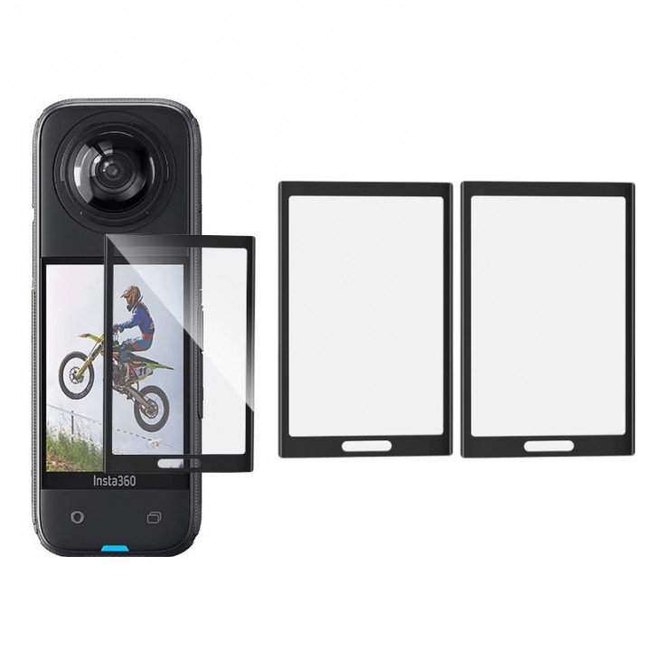 Скло Insta360 X5/X4 на екран 2шт загартоване 9H aMagisn AD10-B