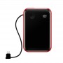 Baseus Mini S Digital Display 3A Power Bank 10000mAh (red)