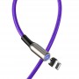 Кабель магнитный Lightning 1.5А 2м фиолетовый Baseus Zinc CALXC-I05