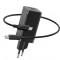 Зарядное устройство для быстрой зарядки 45Вт USB Type-C черное Baseus GaN CCGAN-Q01