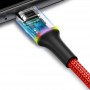 Кабель Iphone Lightning 100см 2.4А червоний Baseus CALGH-B09