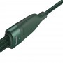 Кабель для телефону Type-C Micro Lightning 1.2м 5А 66Вт 480Мб/с зелений Baseus CA1T3-06