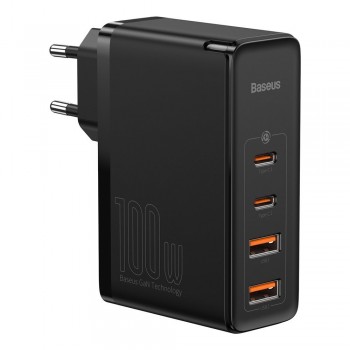 Быстрая зарядка USB Type-C QC4 PD 100Вт Baseus CCGAN2P-L01