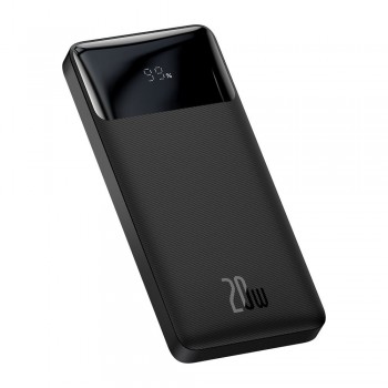 Повербанк 10000 мАгод 20Вт 2x USB Type-C чорний Baseus Bipow PPDML-L01