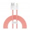 Кабель Lightning для айфон оранжевый 2м Baseus Dynamic CALD000507