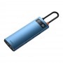 Концентратор хаб USB Type-C 8в1 картридер зарядка 100Вт Baseus Metal Gleam WKWG000103