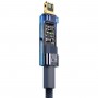 Кабель для айфон з автовідключенням Lightning 2.4А 1м синій Baseus Explorer Series CATS000403