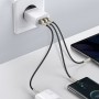 Зарядка потрійна 30Вт USB Type-C Baseus Compact CCXJ-E02