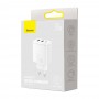 Зарядка потрійна 30Вт USB Type-C Baseus Compact CCXJ-E02