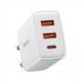 Зарядка потрійна 30Вт USB Type-C Baseus Compact CCXJ-E02