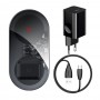 Зарядка бездротова подвійна 24Вт прозоре Baseus Simple TZWXJK-A01