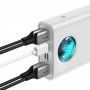Повербанк 30000 мАч 65Вт PD3.0 QC3.0 4x USB белый Baseus Amblight PPLG-A02