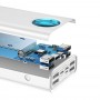 Повербанк 30000 мАч 65Вт PD3.0 QC3.0 4x USB белый Baseus Amblight PPLG-A02
